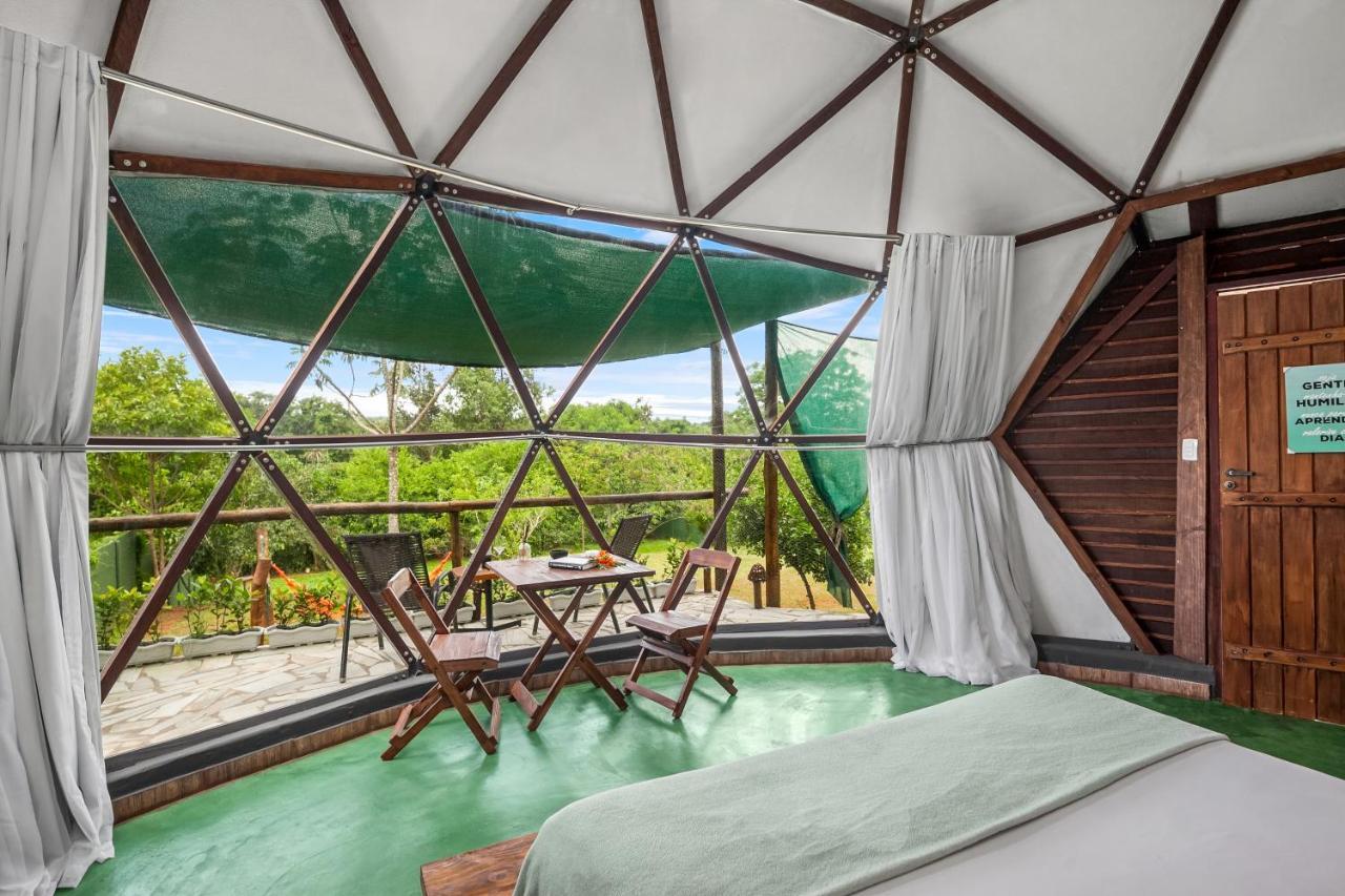 Glamping Serra Da Canastra - Casinha De Hortela - Domo Embauba Delfinópolis Extérieur photo